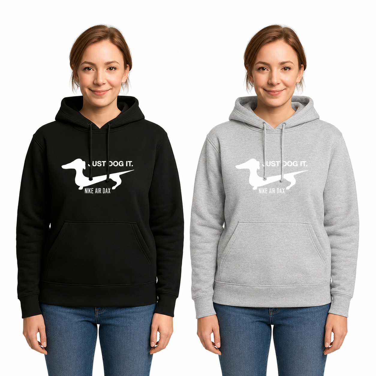 Dackelhoodie „Schnair Dax“, Ansicht 3