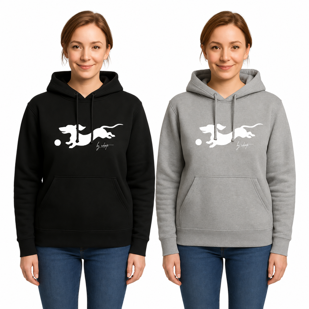 Dackelhoodie „Schnuball“, Ansicht 4