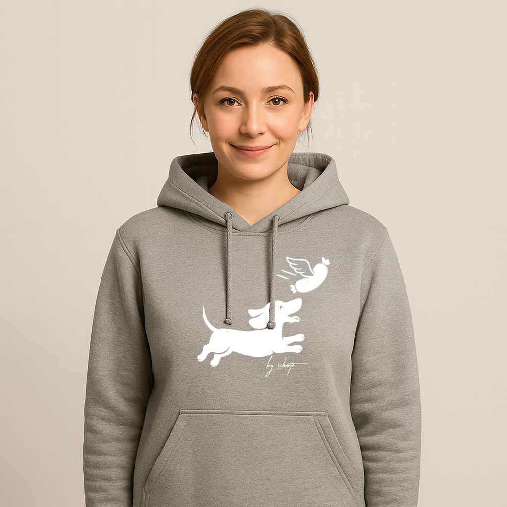 Dackelhoodie „Wurstjäger“, Ansicht 3