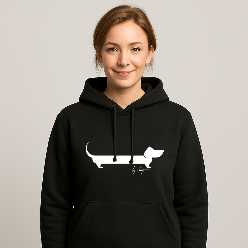 Dackelhoodie „Laaaaaanger Dackel“, Ansicht 5