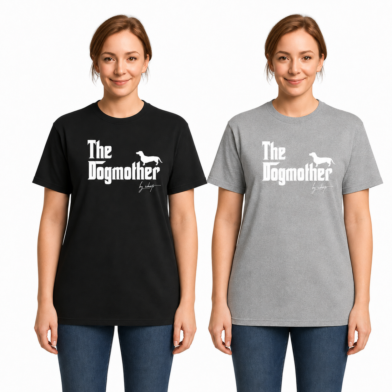 Dackel Shirt „The Dogmother“, Ansicht 2