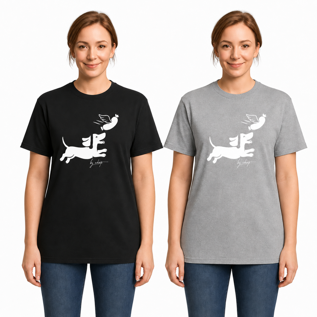 Dackel Shirt „Wurstjäger“, Ansicht 2