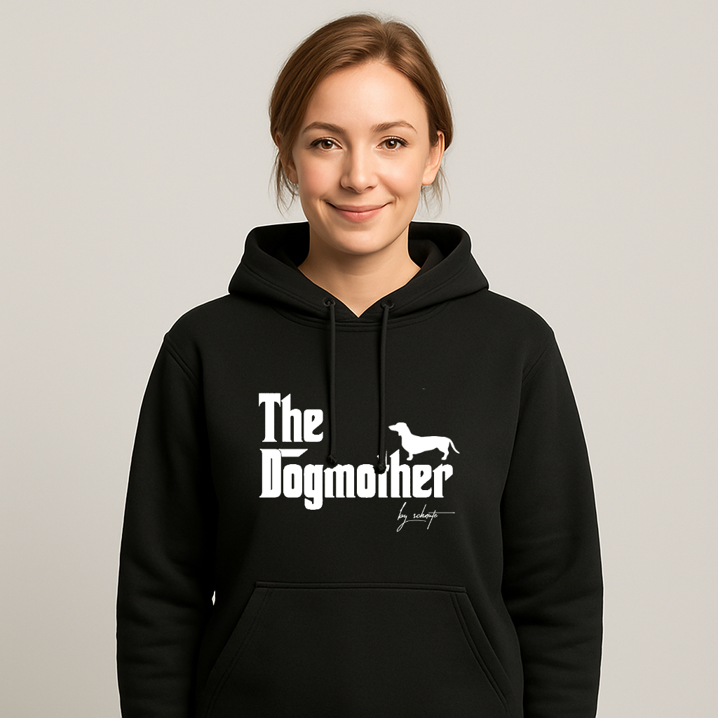 Dackelhoodie „The Dogmother“, Ansicht 5